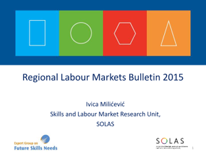 Regional Labour Markets Bulletin 2015 Presentation